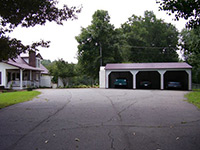 Enclosed Garage Carports